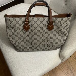 Gucci top handle tote bag